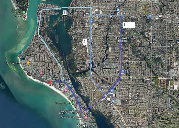 3Bed & 2Bath Property Couple Minutes From Siesta Key Beach & Downtown Sarasota