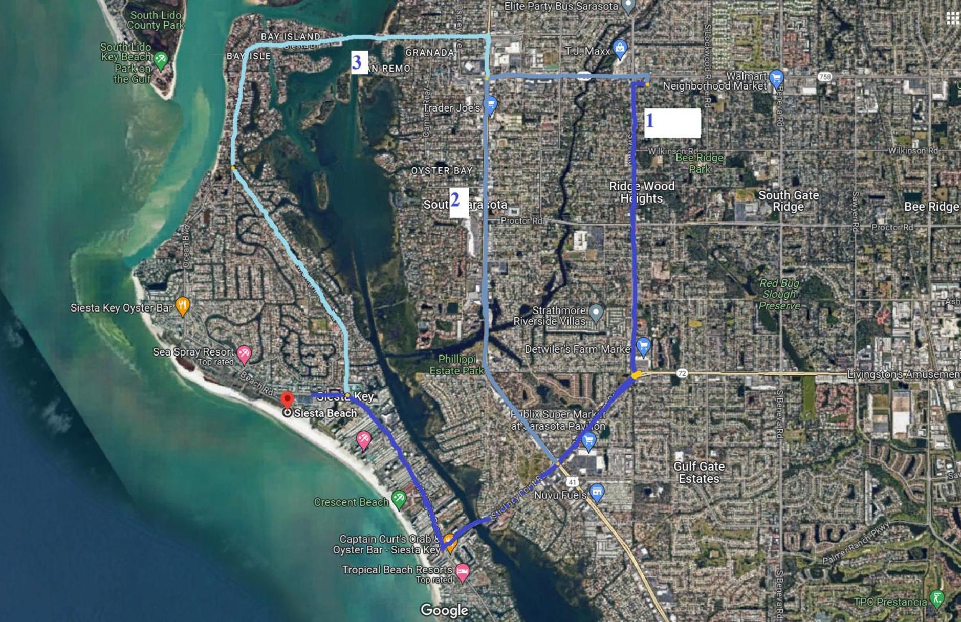 Hébergement de vacances 3bed & 2bath Couple Minutes From Siesta Key & Downtown Sarasota